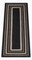 Earth Rugs RC-313 Mocha / Frappuccino Rectangle Braided Rug 2 Feet X 6 Feet